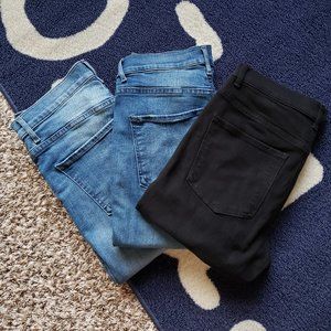Bundle of 3 Pairs of Express Women's Skinny Jeans